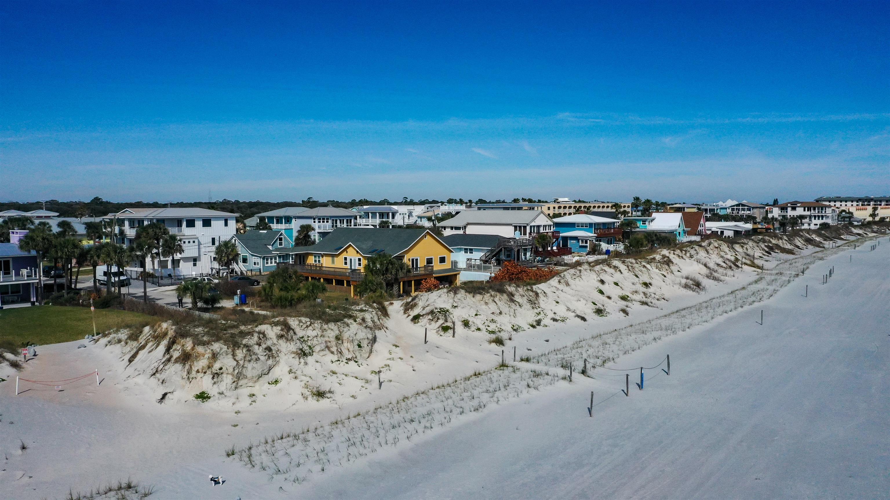 2 11th Street St. Augustine Beach, FL 32080 - Photo 47 of 72 Aerial view of residential area