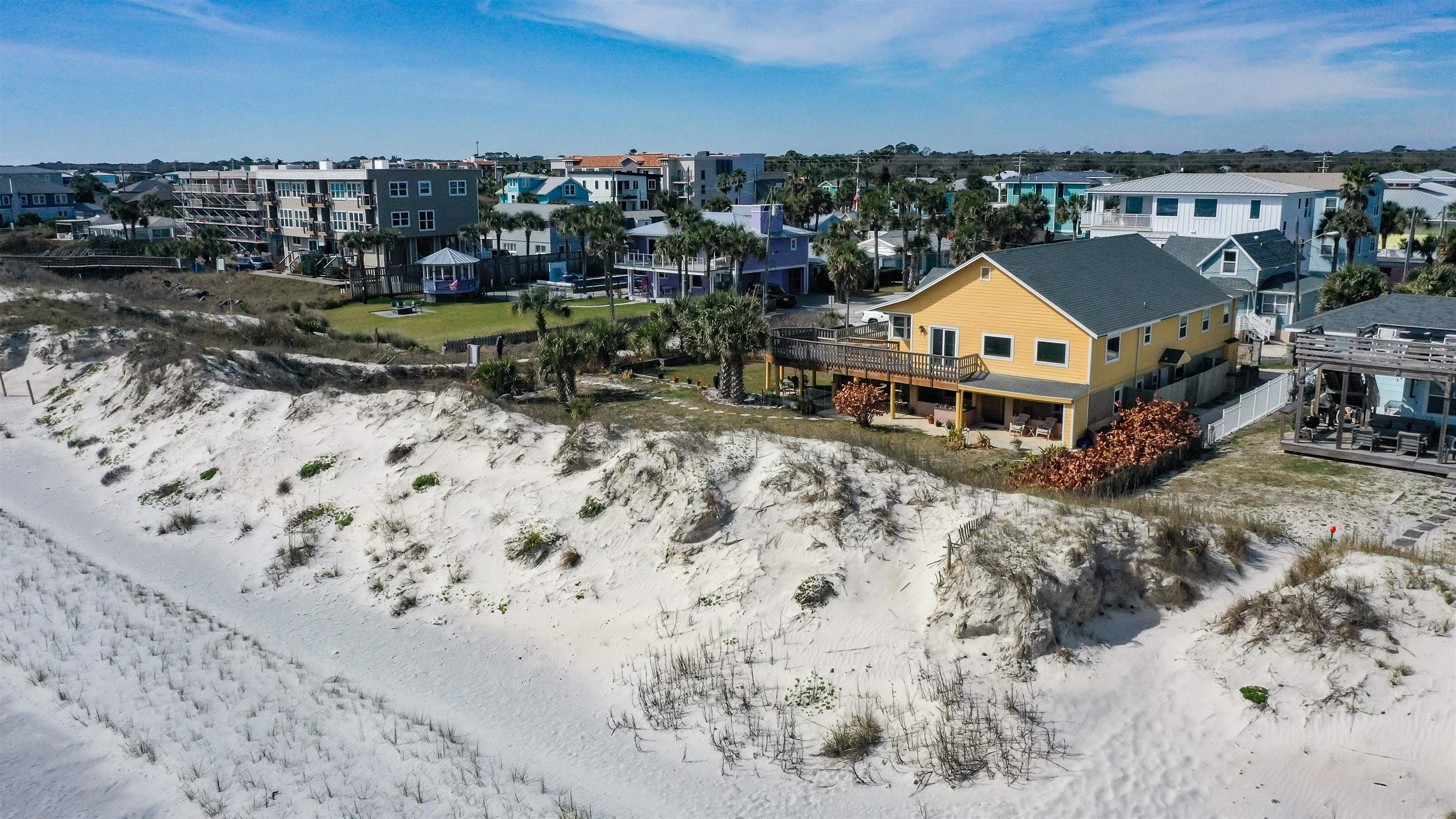 2 11th Street St. Augustine Beach, FL 32080 - Photo 10 of 72 Aerial view of residential area