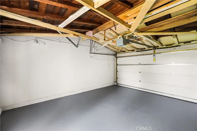 a view of a room with an empty space