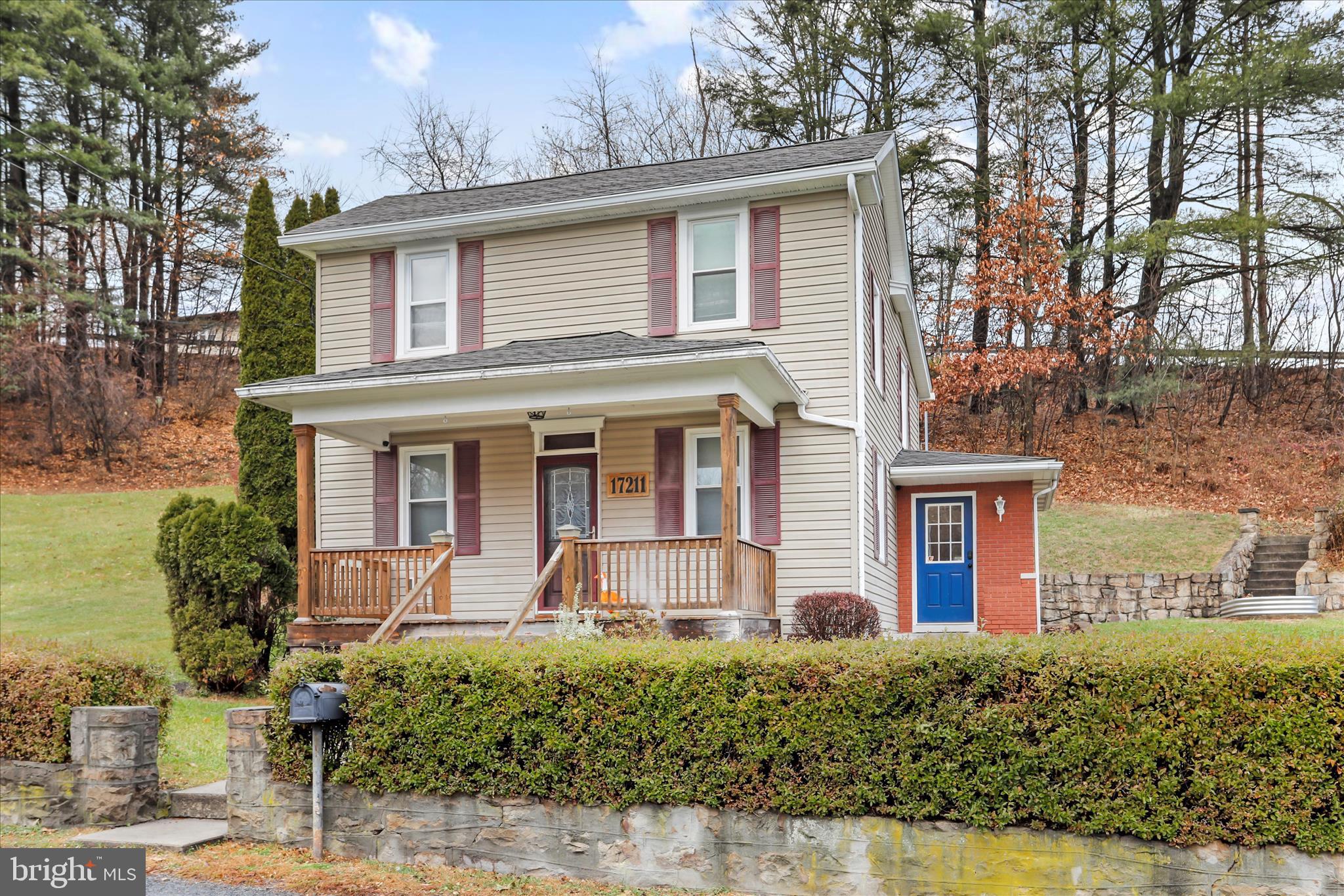 17211 Porter Road Southwest Frostburg, MD 21532 - Photo 34 of 34 a front view of a house with garden