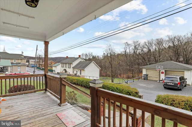 a car parked on the side of a street