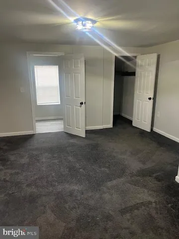 a close up view of a small space