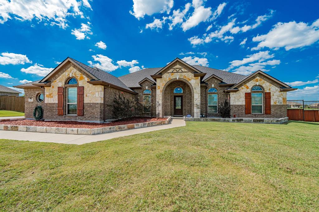 14176 Paterson Road Talty, TX 75126 - Photo 36 of 40 a view of a house with a swimming pool