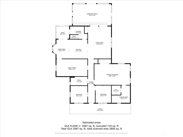 a picture of floor plan