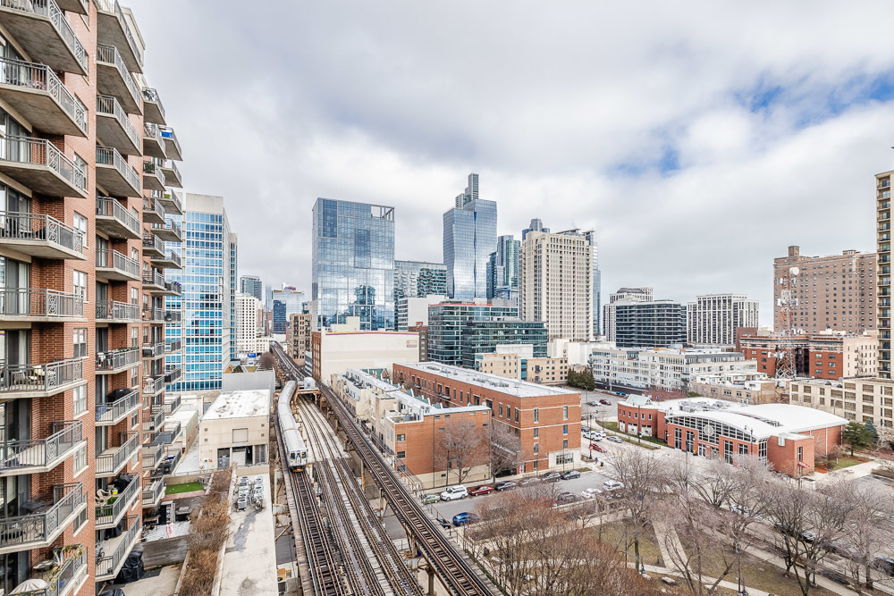 1503 South State Street, Unit 403 Chicago, IL 60605 - Photo 16 of 20 a city view with tall buildings