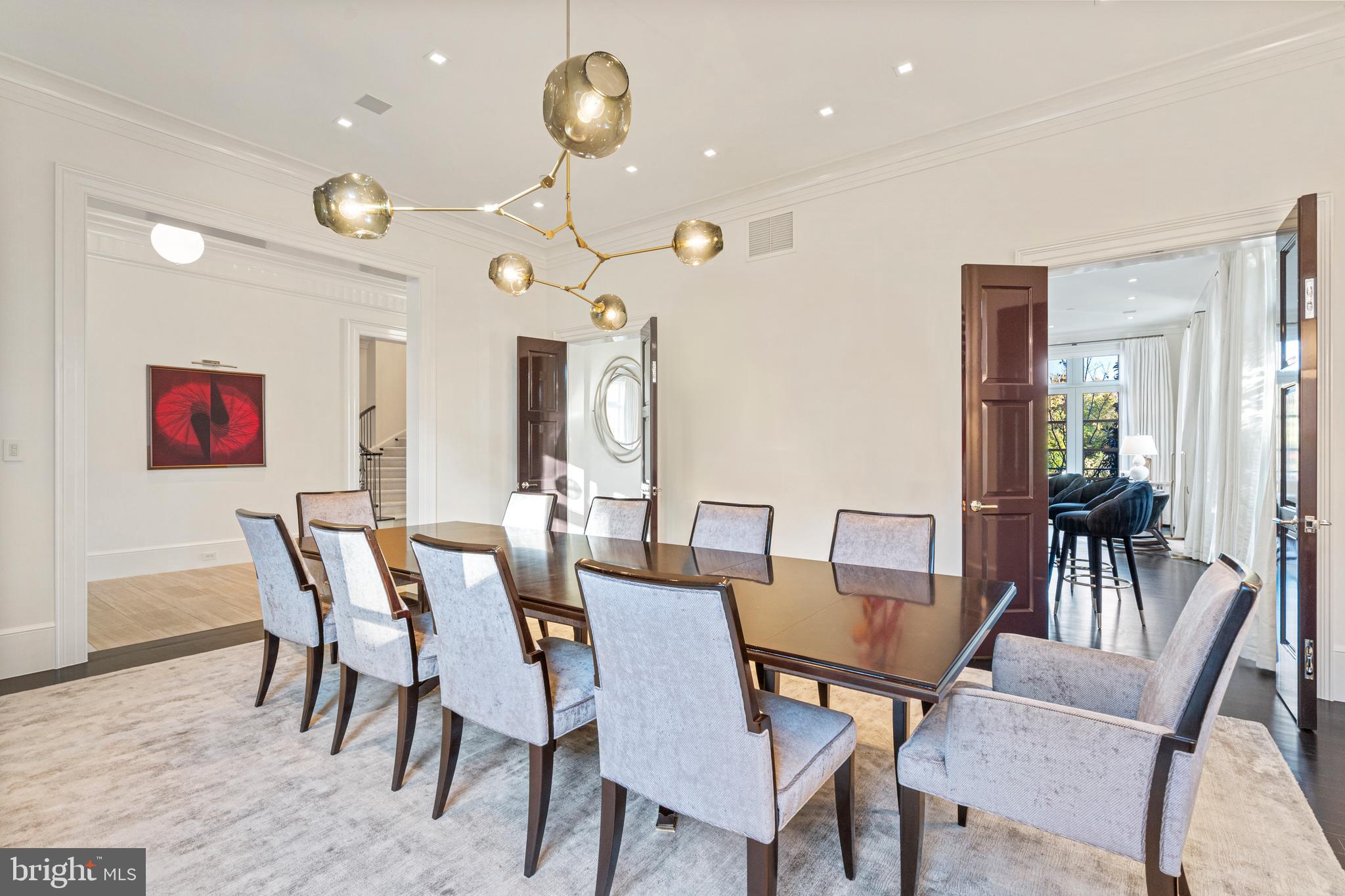 2109 Dunmore Lane Washington, DC 20007 - Photo 11 of 92 a view of a dining room with furniture