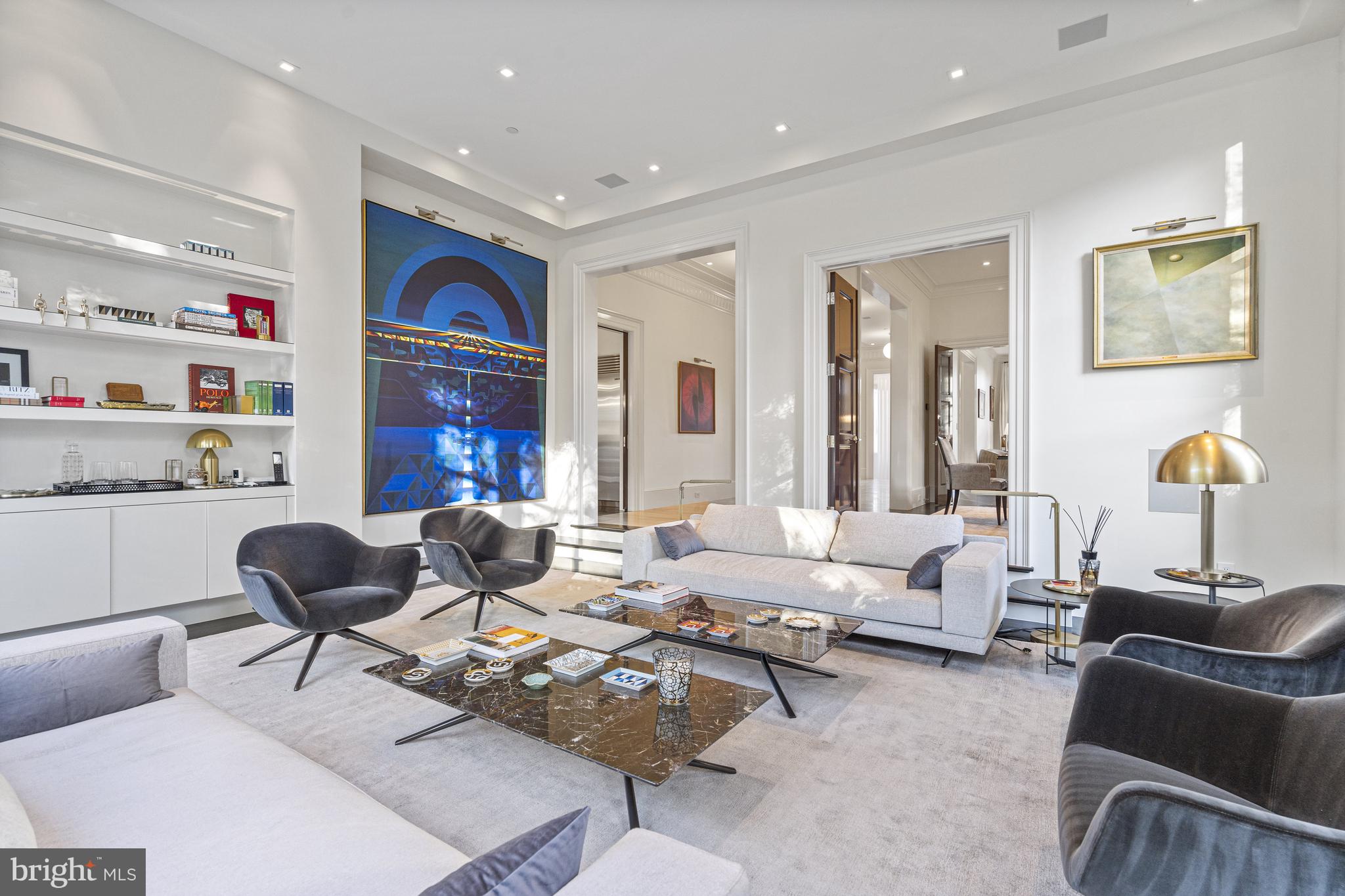 2109 Dunmore Lane Washington, DC 20007 - Photo 17 of 92 a living room with furniture and a large window