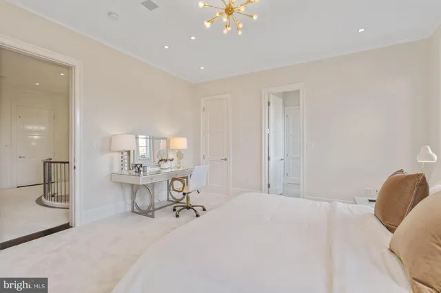 a view of a bench in a yard