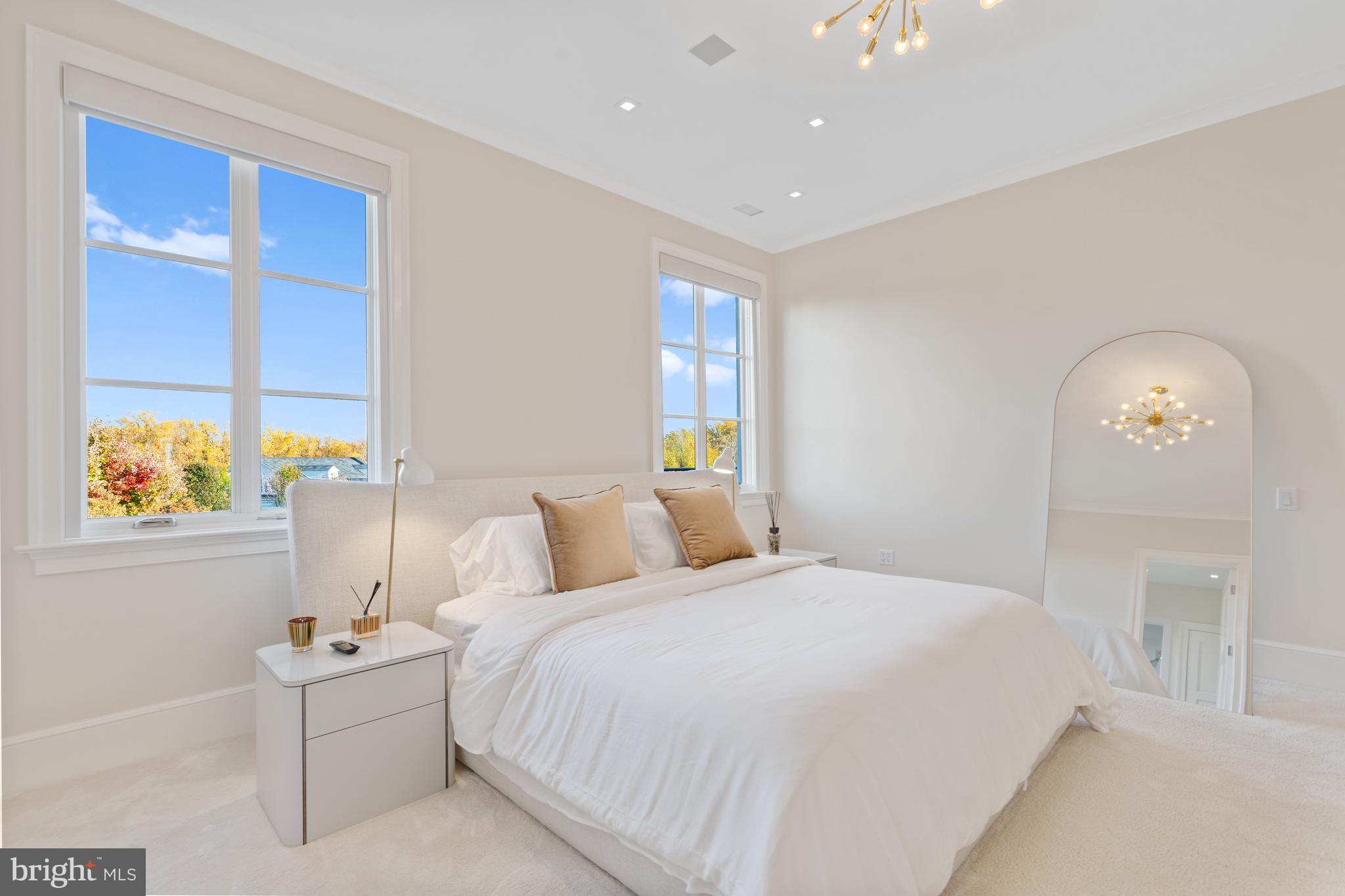 2109 Dunmore Lane Washington, DC 20007 - Photo 50 of 92 a bedroom with a bed and a window