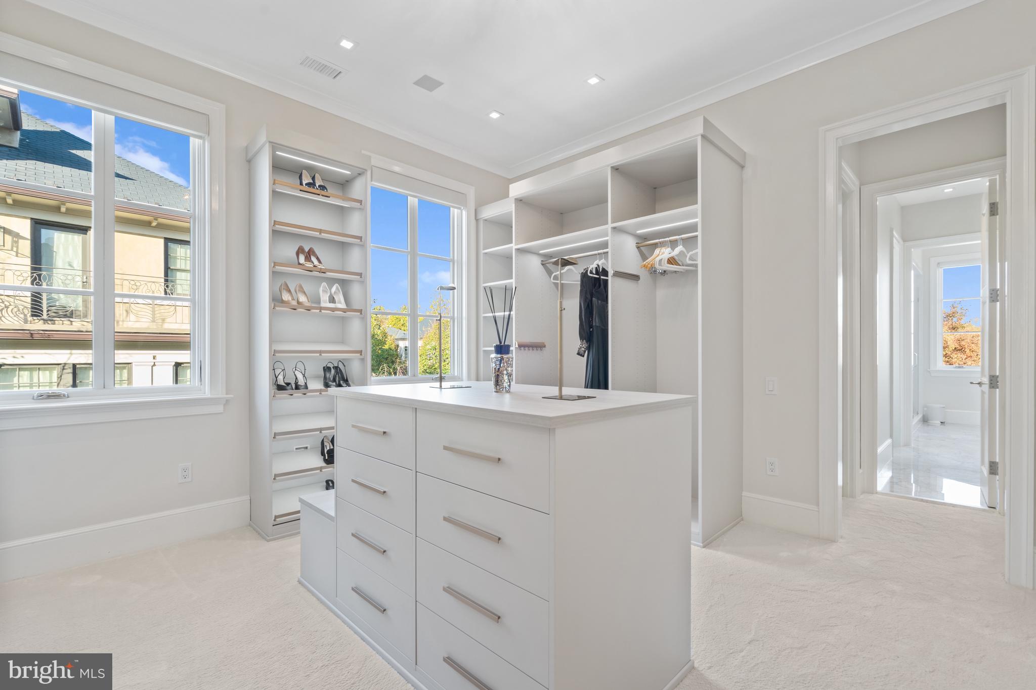 2109 Dunmore Lane Washington, DC 20007 - Photo 52 of 92 a bathroom with a shower sink and mirror