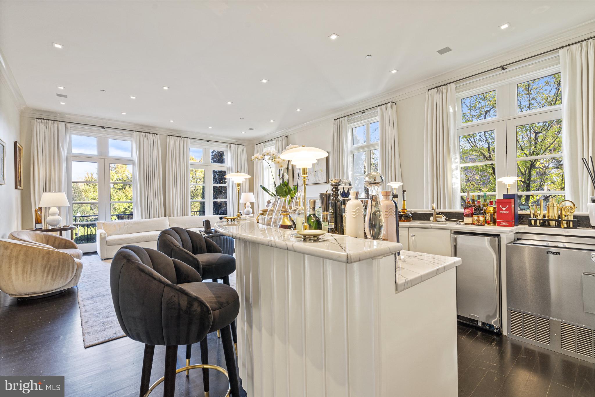 2109 Dunmore Lane Washington, DC 20007 - Photo 9 of 92 Reception Room Wet Bar