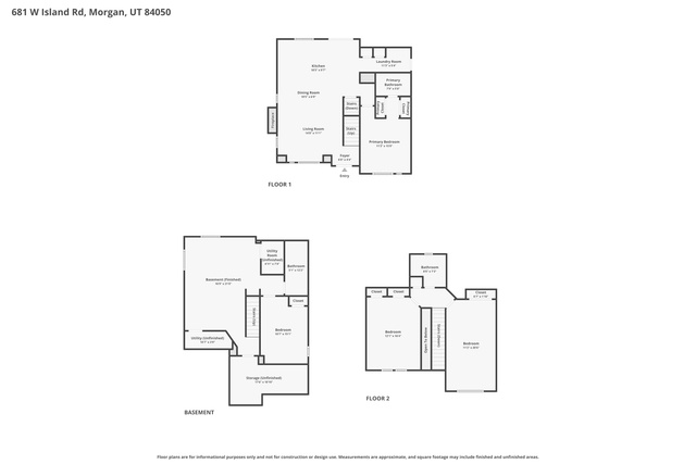 681 Island Road Morgan, UT 84050 - Photo 49 of 49 Floor plan