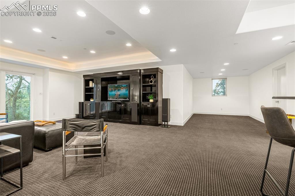 205 Cobblestone Way Monument, CO 80132 - Photo 36 of 45 a living room with furniture and a window