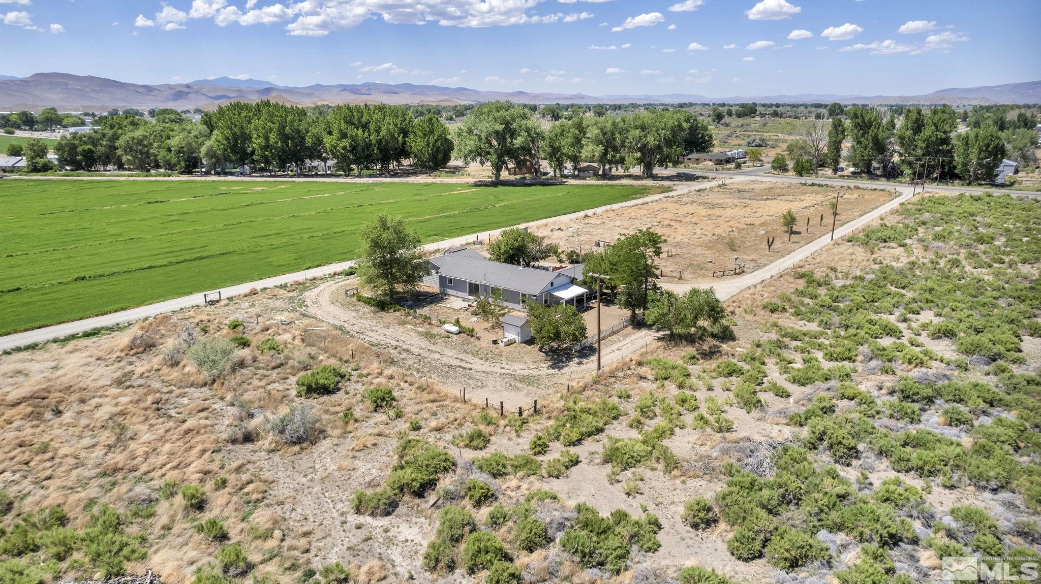 95 East Hwy 95a Yerington, NV 89447 - Photo 13 of 35 a view of a garden with a lake