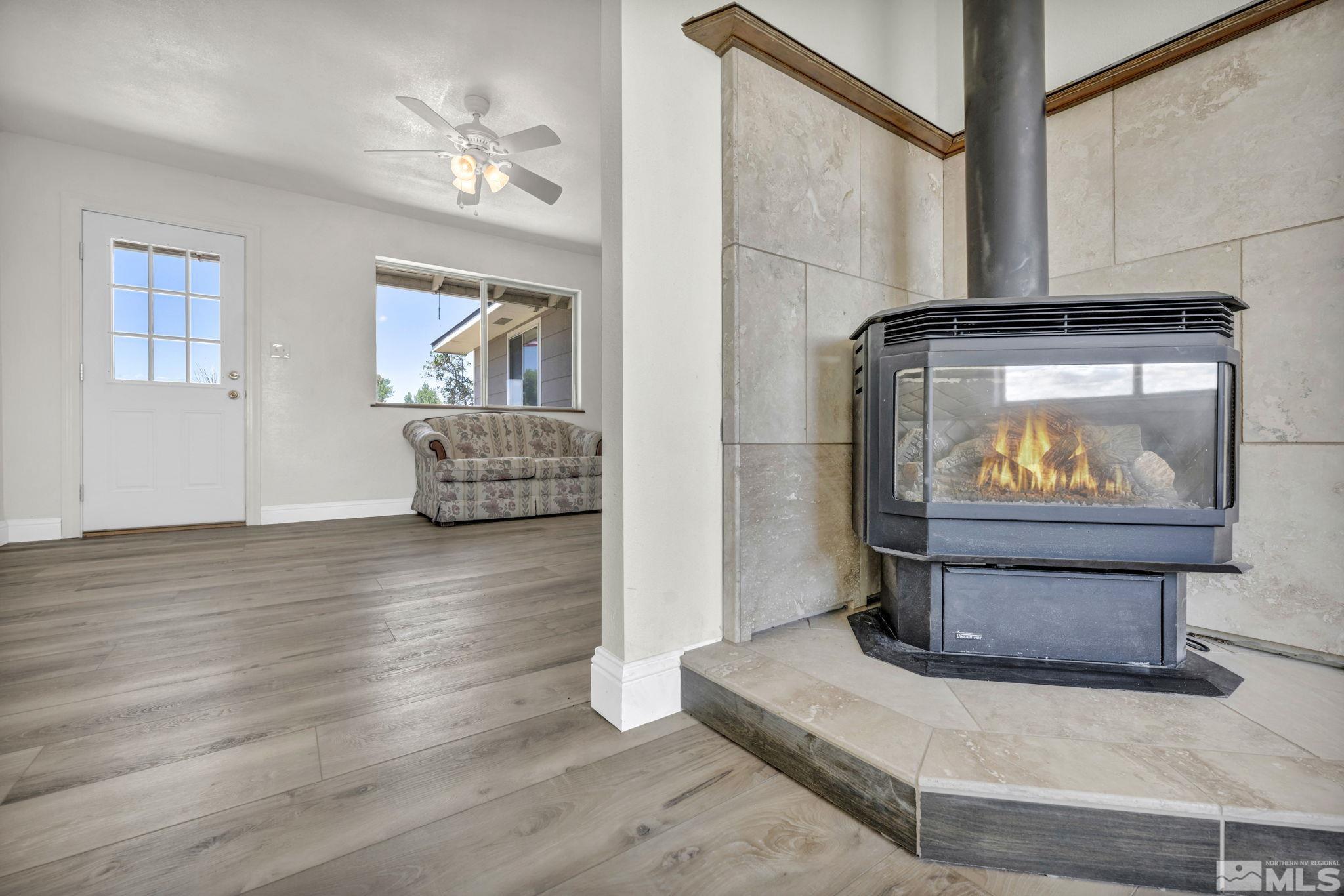 95 East Hwy 95a Yerington, NV 89447 - Photo 22 of 35 a living room with furniture and a wooden floor