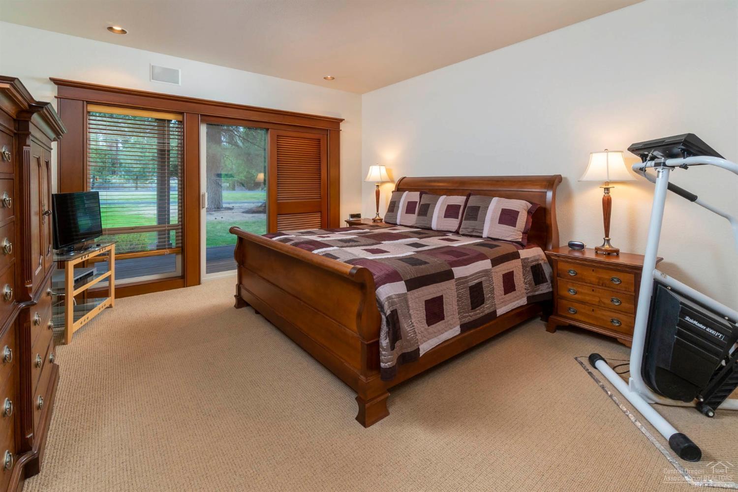 19638 Painted Ridge Loop Bend, OR 97702 - Photo 11 of 25 Master suite with outdoor patio.