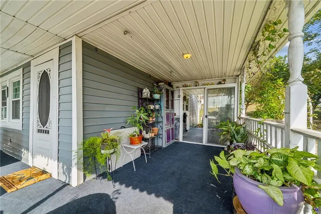 a living room filled with furniture