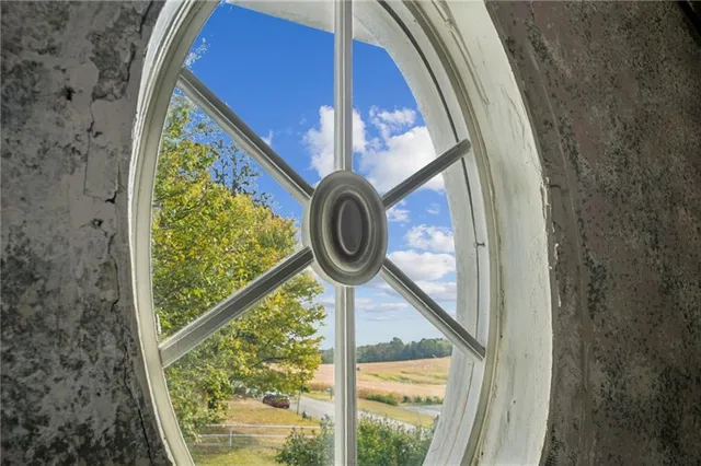 a view of a entryway