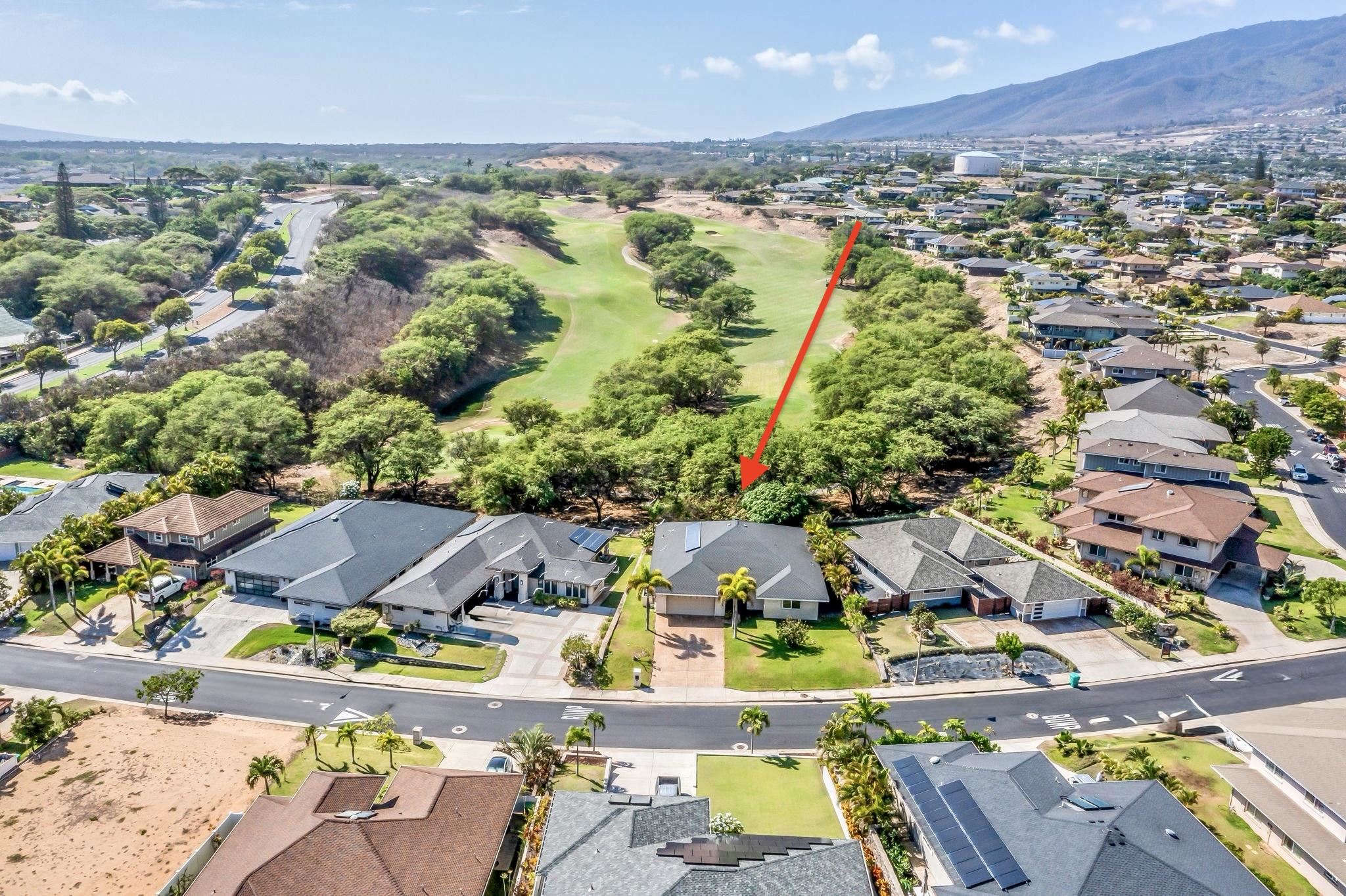 33 Keoneloa Street Wailuku, HI 96793 - Photo 6 of 40 an aerial view of residential houses and outdoor space