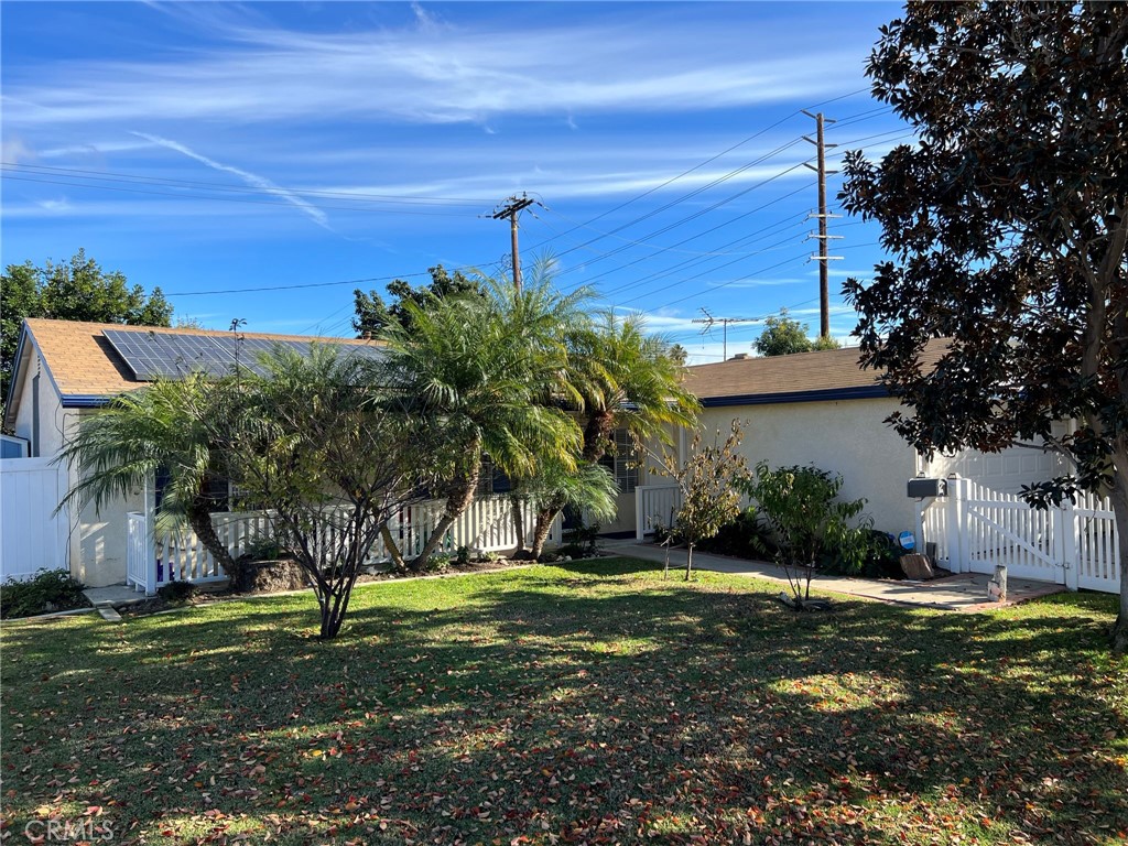 2256 Rutgers Drive Costa Mesa, CA 92626 - Photo 1 of 11 a view of a backyard with a garden
