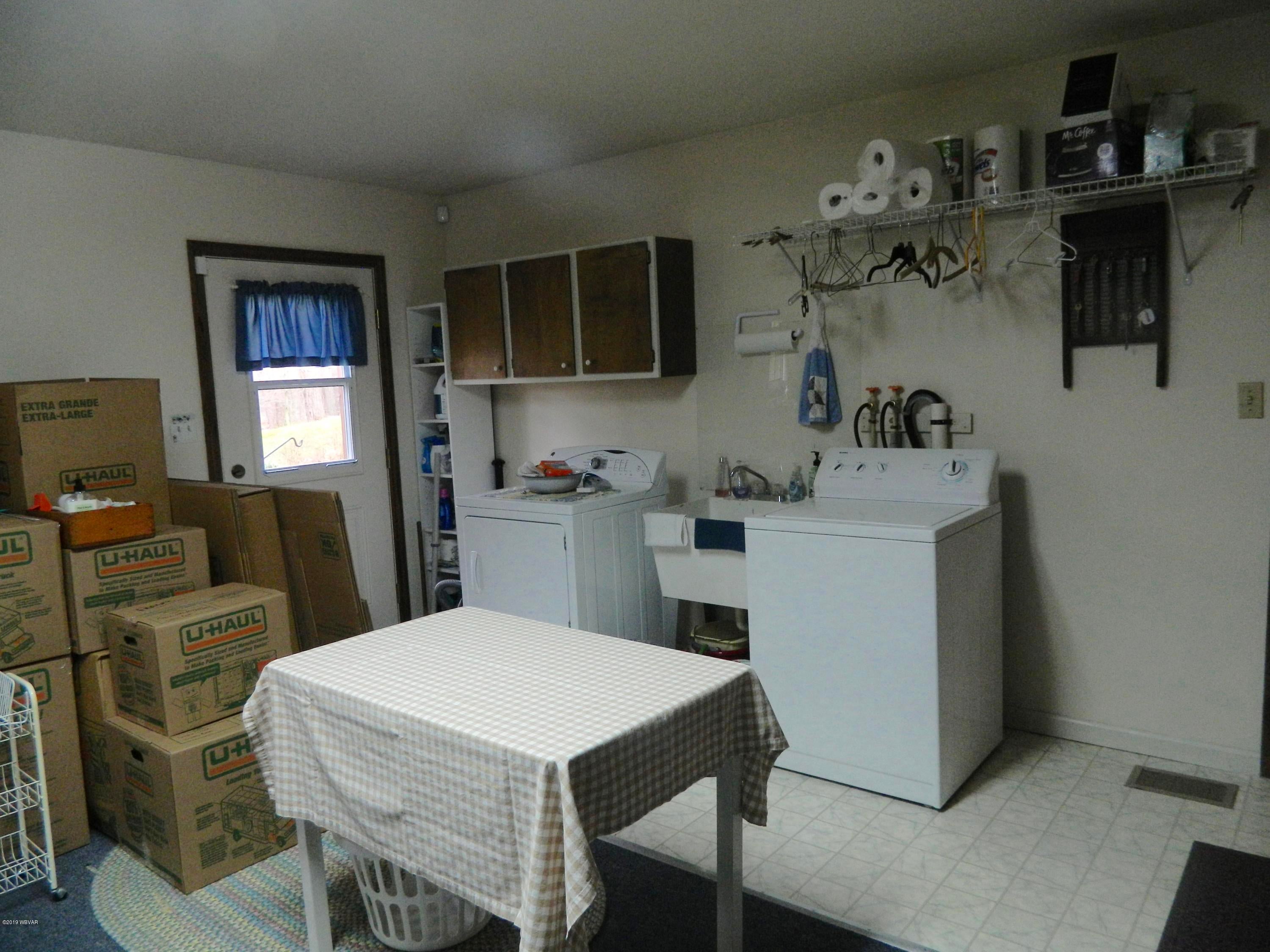 288 Rock Ledge Road Dushore, PA 18614 - Photo 29 of 42 Large Utility Room