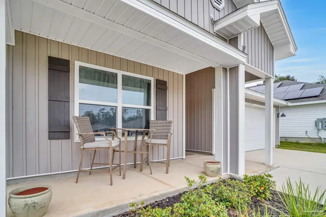a view of an outdoor space with porch