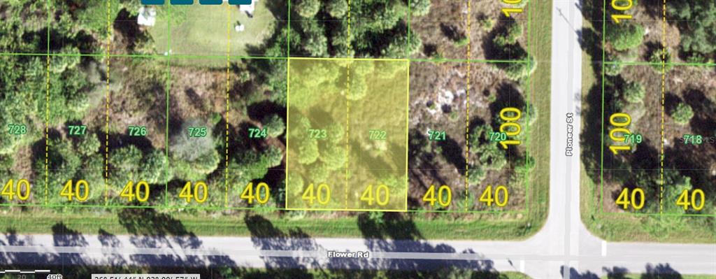 26264 Flower Road Punta Gorda, FL 33955 - Photo 1 of 1 an aerial view of houses with yard