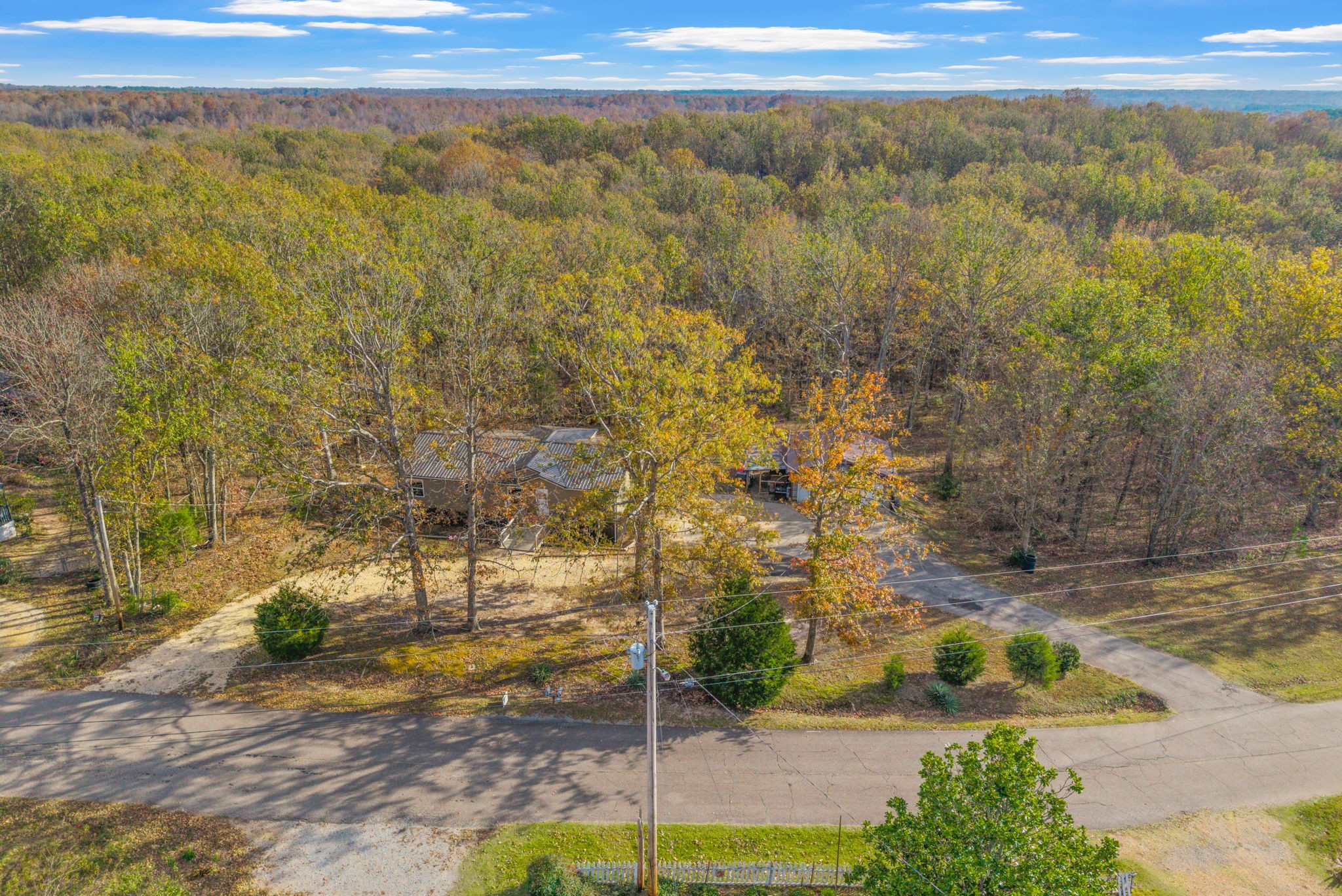 197 Old Homestead Road Big Sandy, TN 38221 - Photo 39 of 59 a view of a yard with an outdoor space