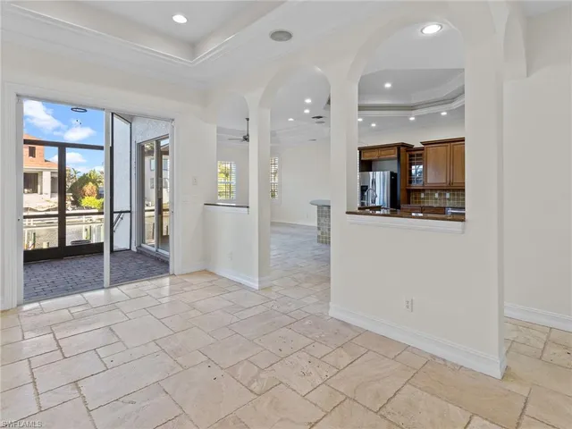 a view of a kitchen with a sink and dishwasher