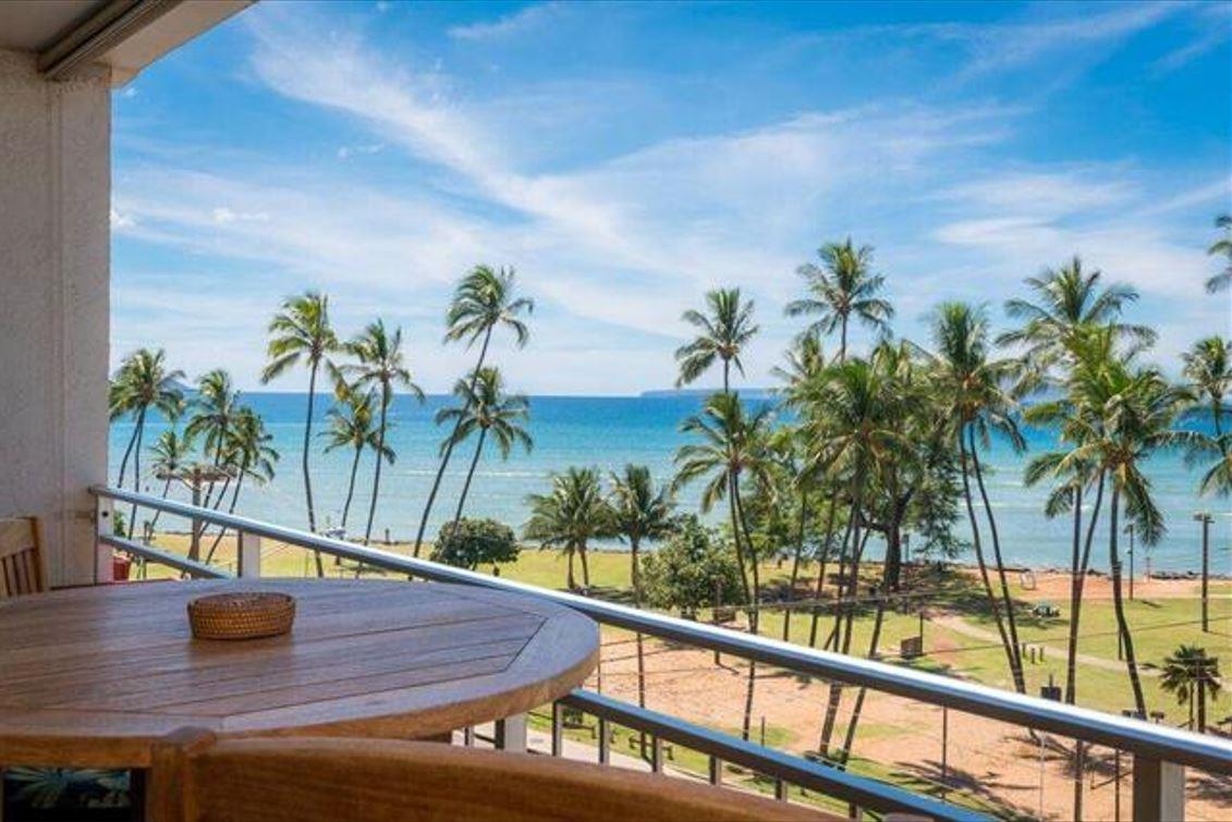 1993 South Kihei Road, Unit 604 Kihei, HI 96753 - Photo 1 of 1 a view of outdoor space with seating area