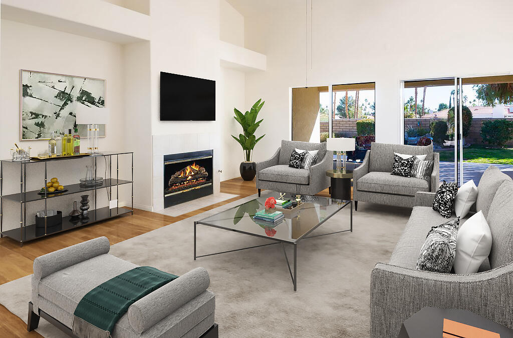 40 White Sun Way Rancho Mirage, CA 92270 - Photo 1 of 25 Great Room (virtually staged)