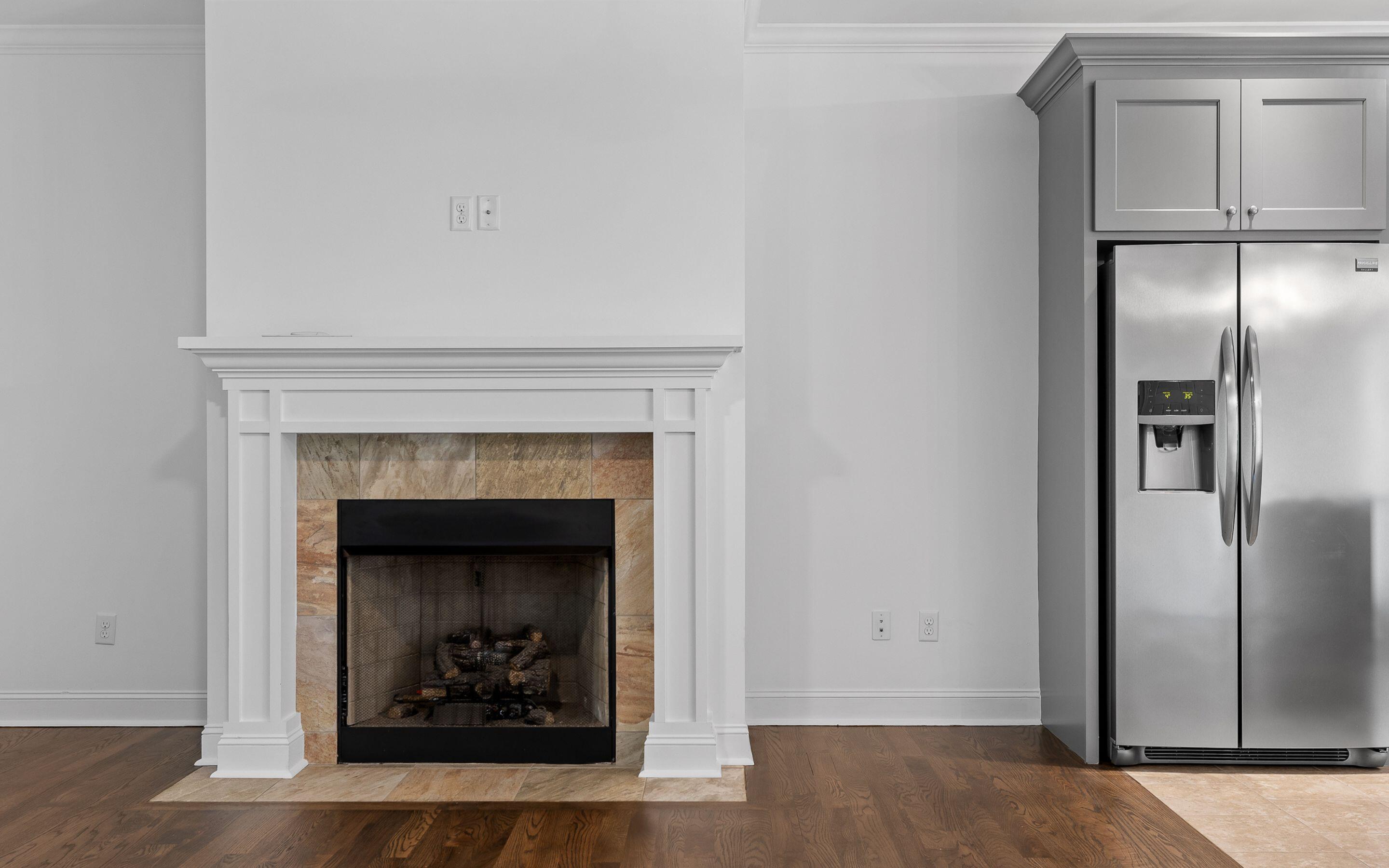 Cozy Gas Fireplace