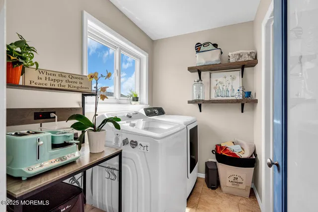 a room with storage and utility