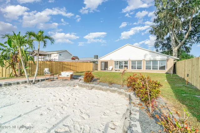 a view of a house with a patio