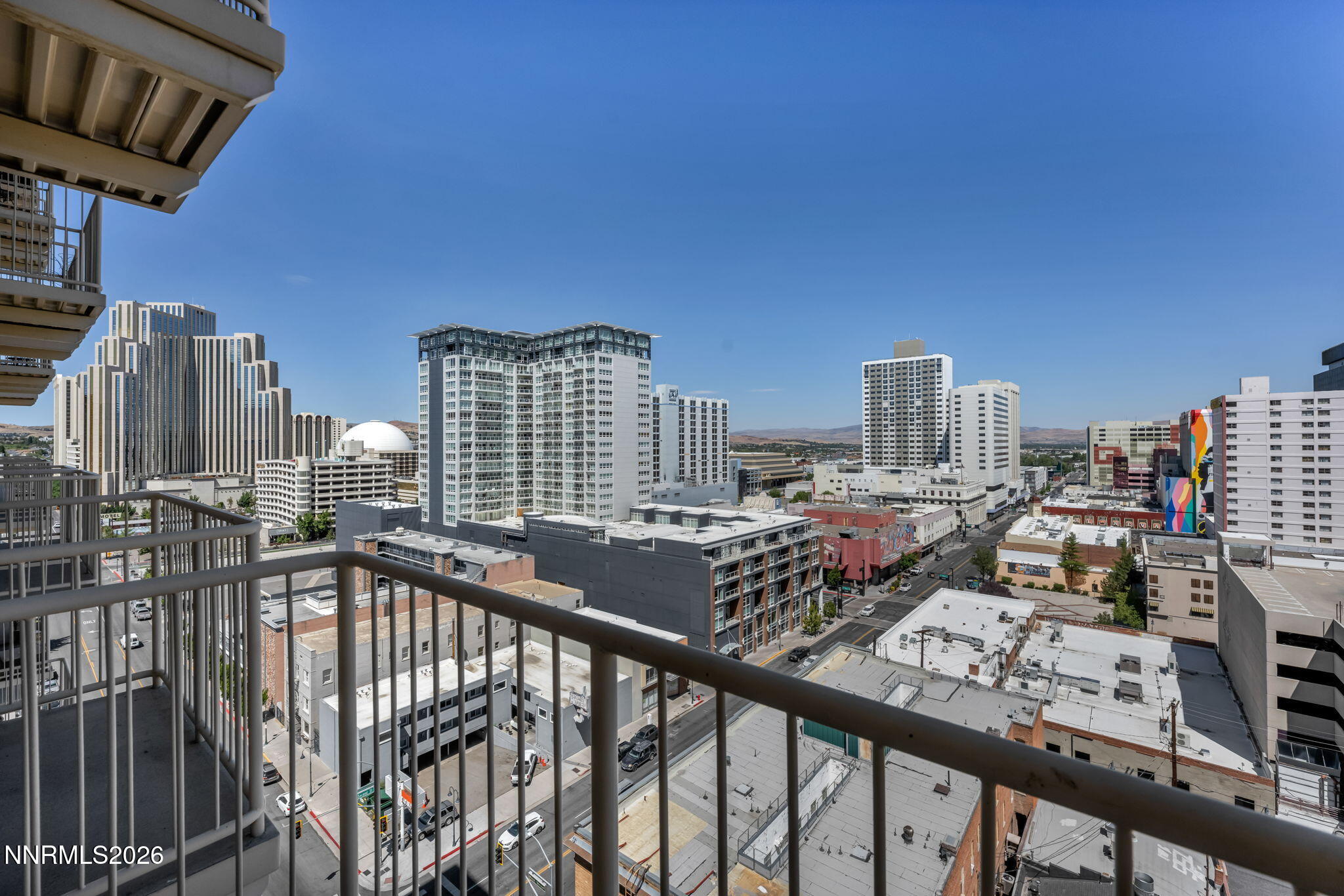 200 West 2nd Street, Unit 1103 Reno, NV 89501 - Photo 11 of 49 a view of balcony with city view