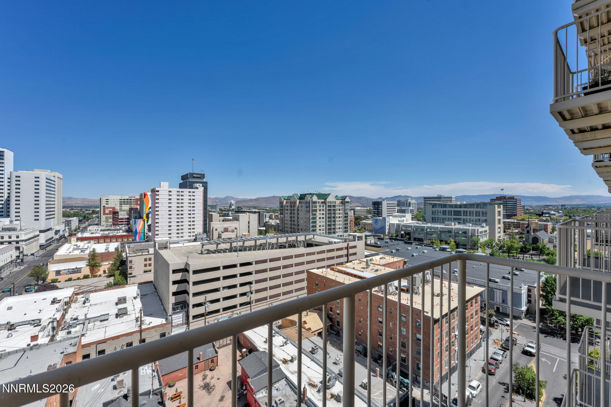 200 West 2nd Street, Unit 1103 Reno, NV 89501 - Photo 12 of 49 a view of a balcony with city