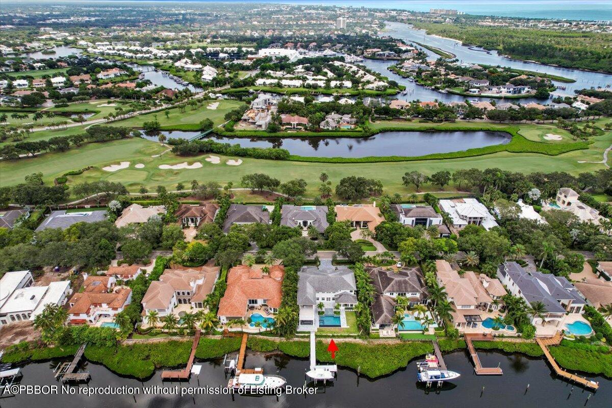 159 Commodore Drive Jupiter, FL 33477 - Photo 17 of 20 an aerial view of multiple house