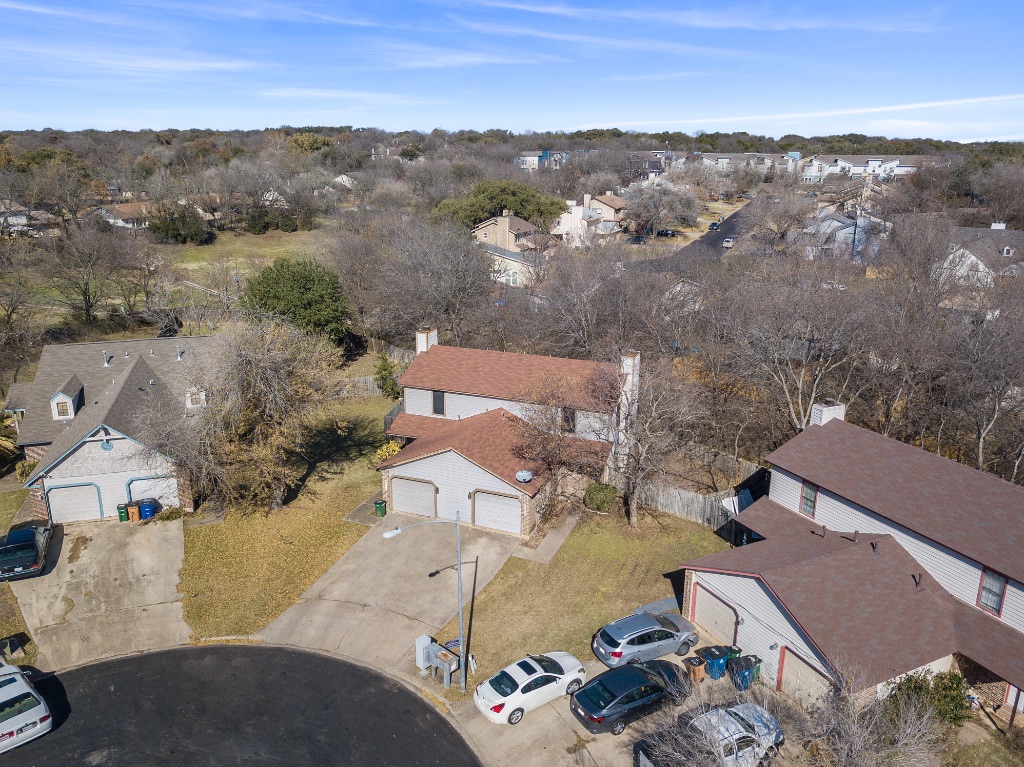9203 Kempler Drive, Unit B Austin, TX 78748 - Photo 2 of 26 an aerial view of multiple house