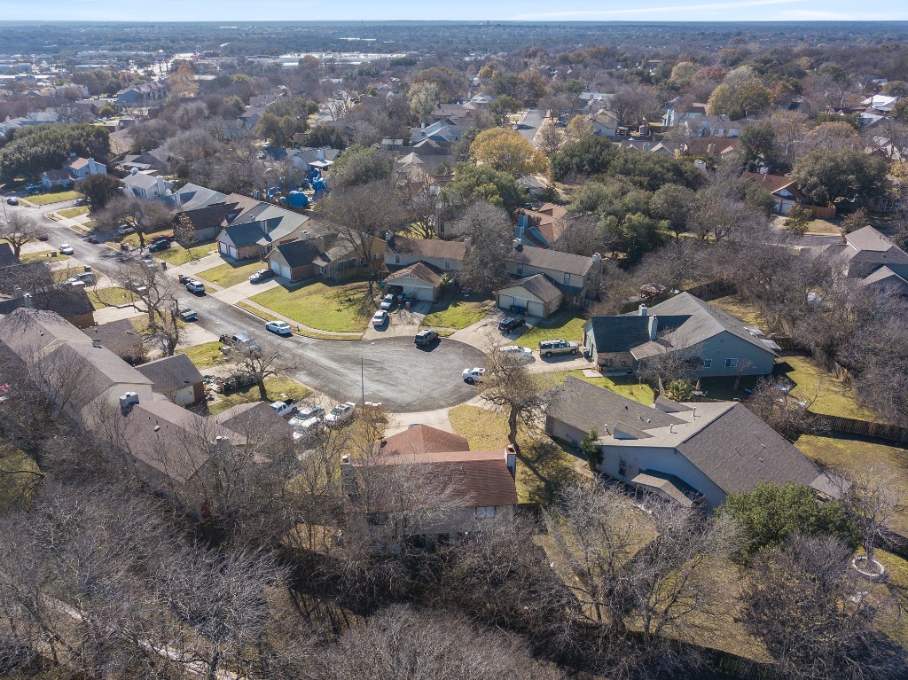 9203 Kempler Drive, Unit B Austin, TX 78748 - Photo 5 of 26 an aerial view of multiple house