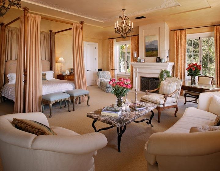 900 Hot Springs Road Santa Barbara, CA 93108 - Photo 13 of 23 a living room with furniture and a fireplace