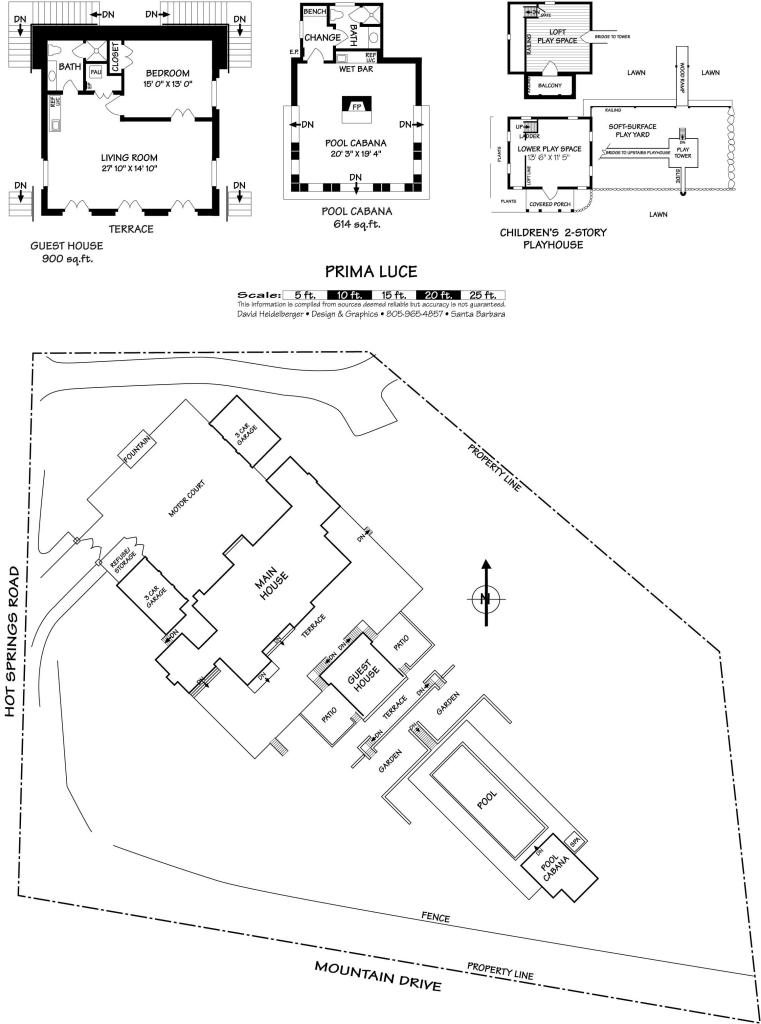 900 Hot Springs Road Santa Barbara, CA 93108 - Photo 23 of 23 a black and white photo of a