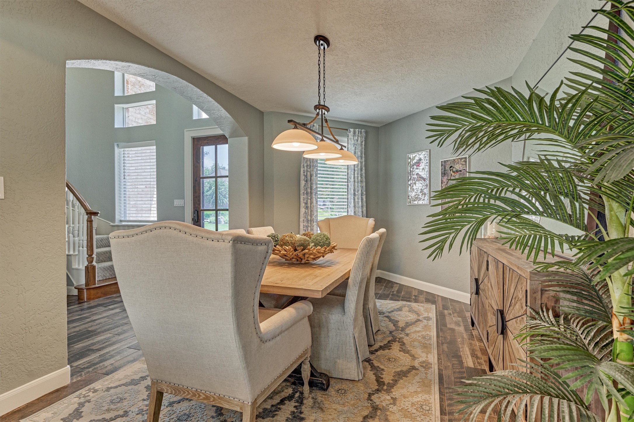 202 Edgemar Road Montgomery, TX 77356 - Photo 12 of 50 Soft, modern hues create a light-filled interior that perfectly reflects the relaxed elegance of lakeside living.