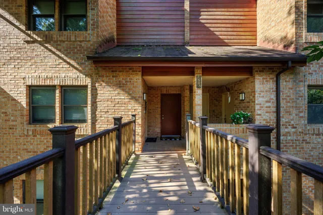 a view of a house with a balcony