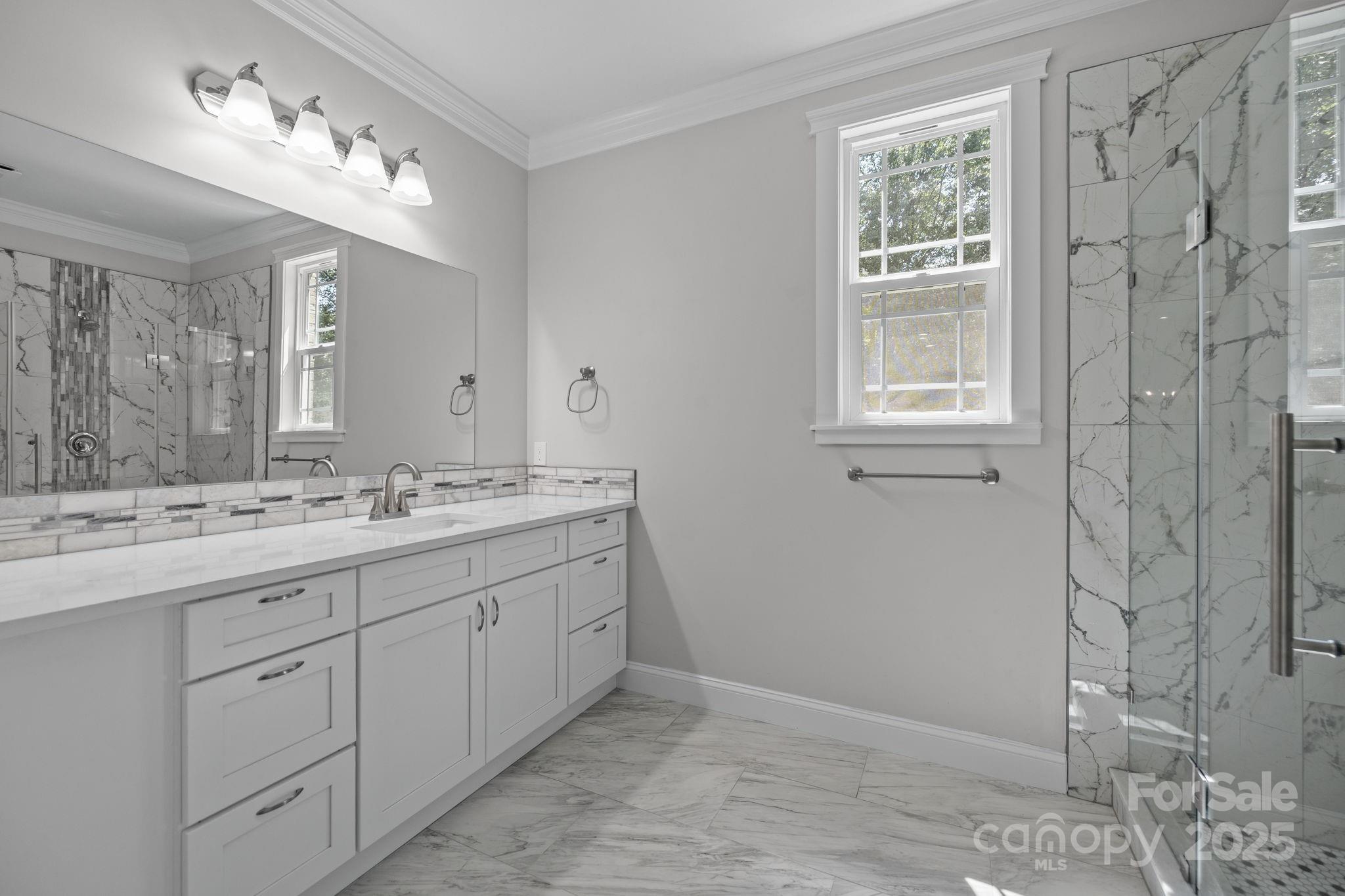 4531 Deer Run Rock Hill, SC 29732 - Photo 22 of 32 a bathroom with a double vanity sink mirror and double