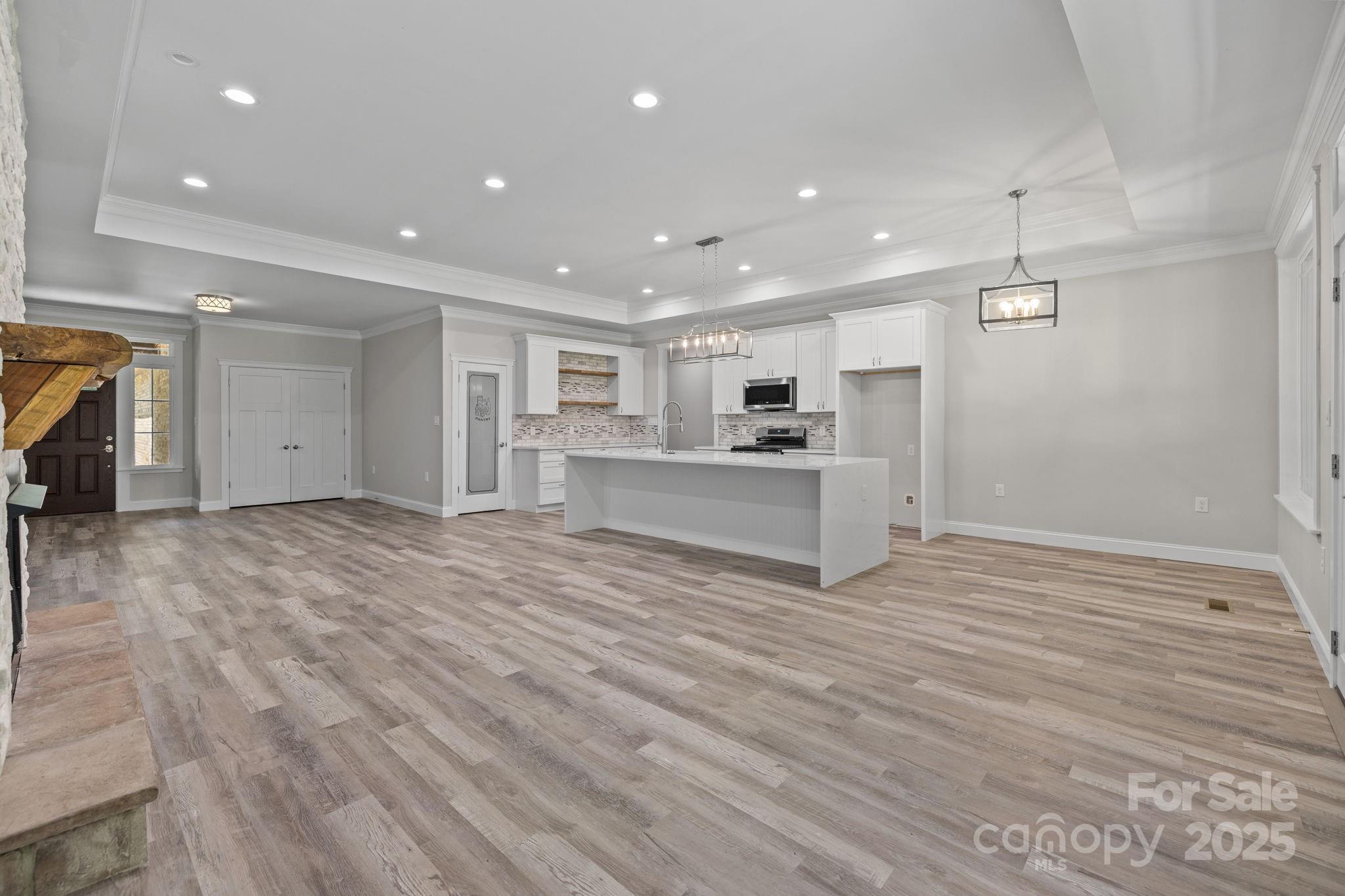 4531 Deer Run Rock Hill, SC 29732 - Photo 10 of 32 a view of a kitchen with a sink and a refrigerator