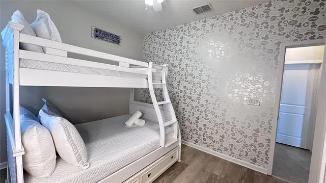 a living room with a couch and a table