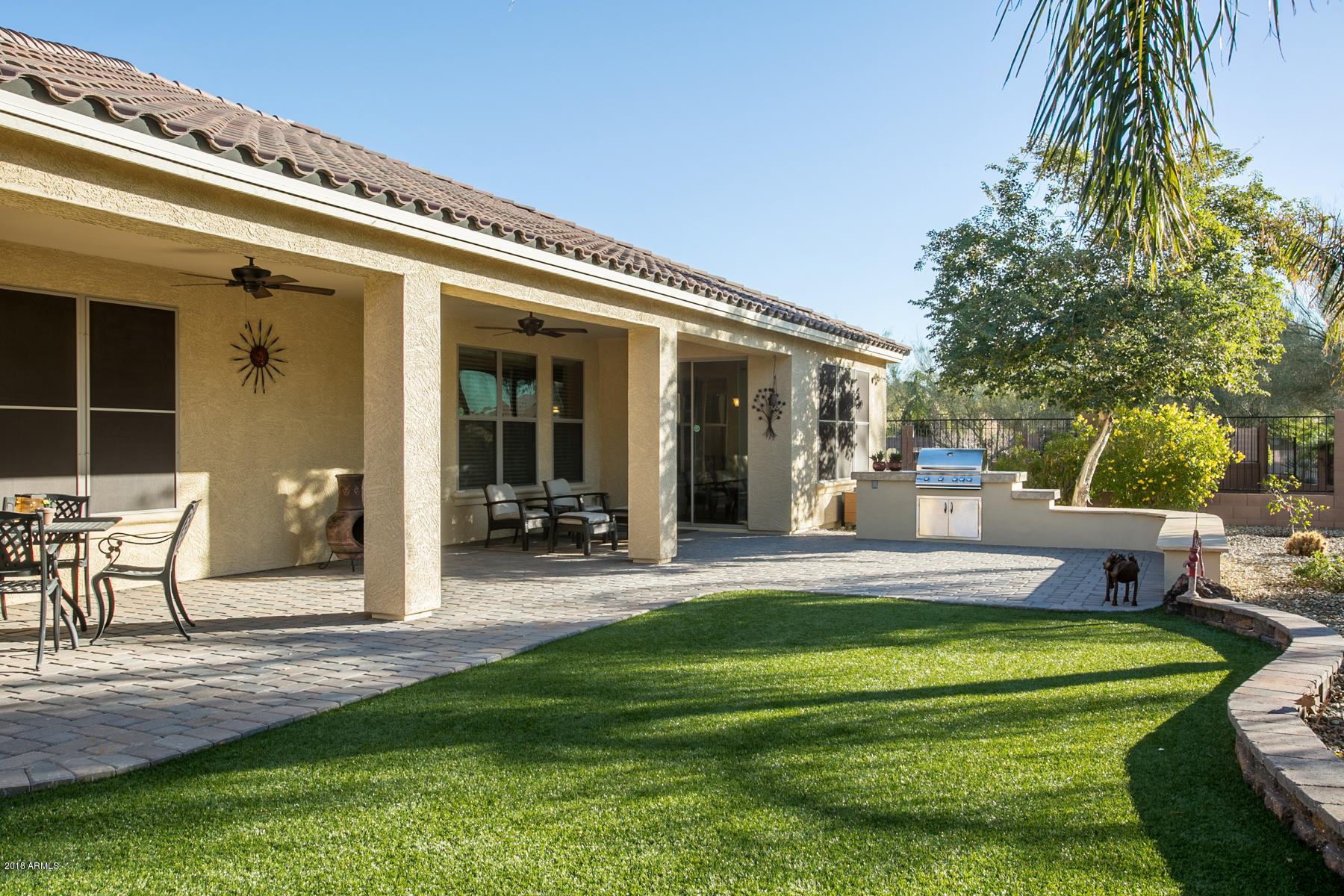 2407 West Maya Way Phoenix, AZ 85085 - Photo 6 of 35 Artificial Turf in Rear Yard