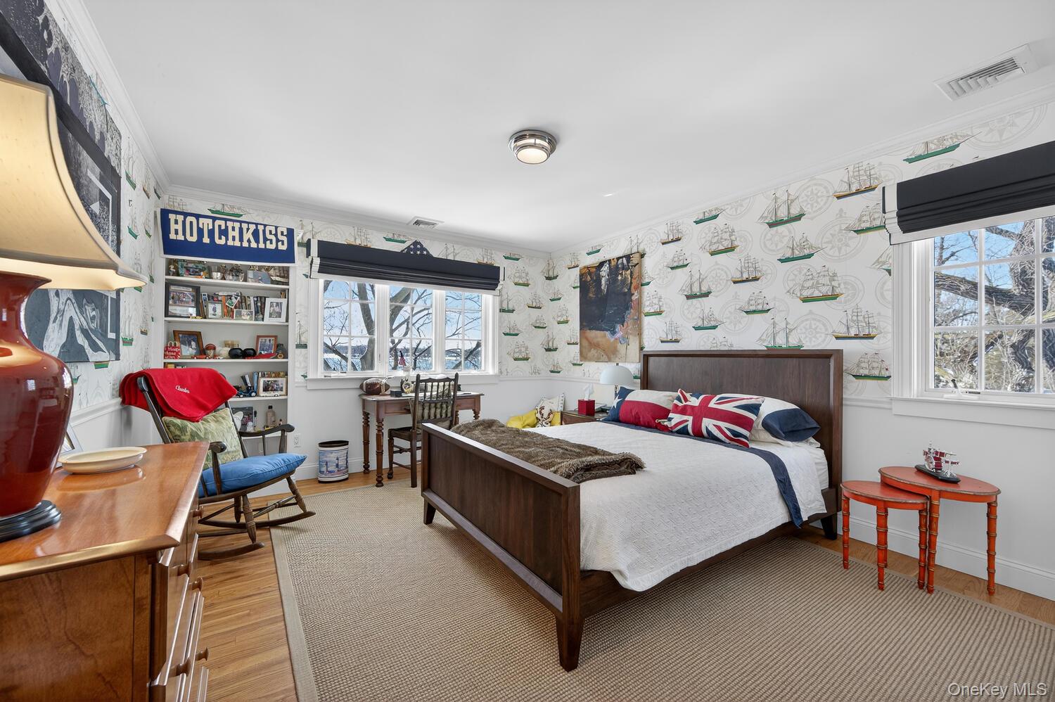 336 Centre Island Road Oyster Bay, NY 11771 - Photo 31 of 38 a bedroom with a bed and window