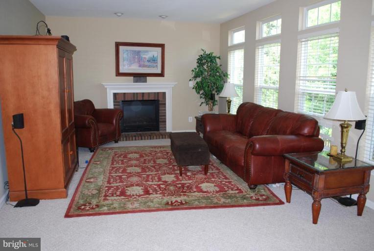 42699 Middle Ridge Place Ashburn, VA 20148 - Photo 3 of 12 a living room with furniture and a fireplace