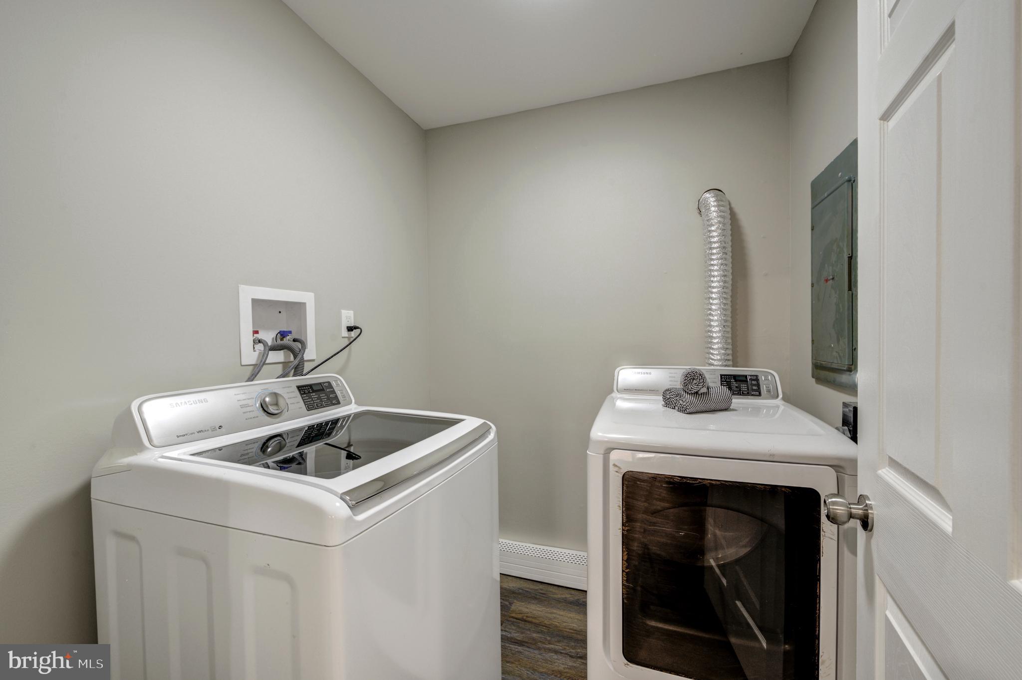 4255 Somerton Road Feasterville-Trevose, PA 19053 - Photo 27 of 37 a bathroom with a sink and washing machine